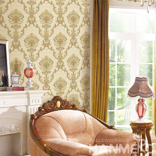 HANMERO Chinese Beatiful Flowers High Quality Household Decor PVC Office Wallpaper Decor 0.53 * 10M Wallcovering Modern Designs