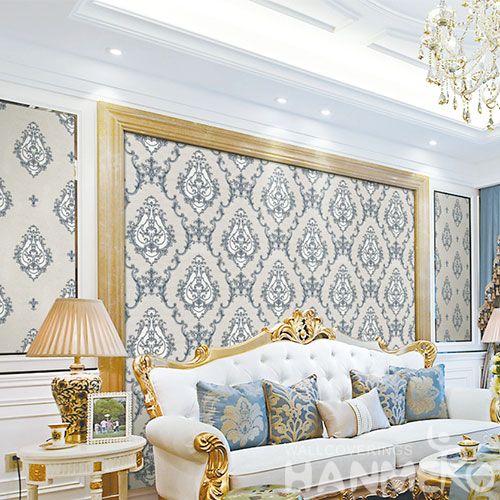 HANMERO Removable Chinese Supplier Natural Sense PVC Decorative Economic Wallpaper for Cozy Home Decoration Cheap Prices