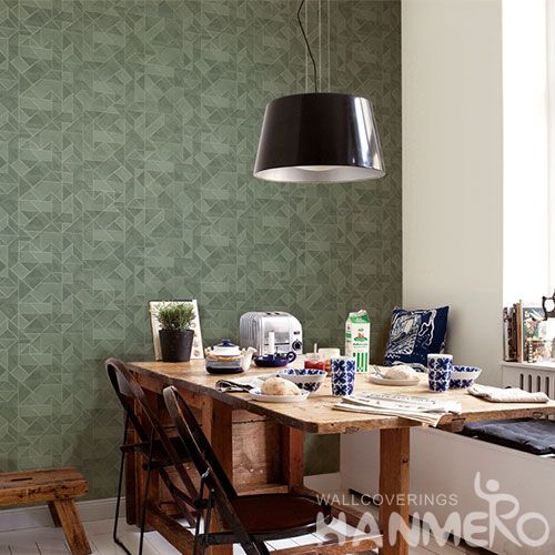 HANMERO New Arrival Buy Eco-friendly Wallcovering Modern 3D Germetric Wallpaper for Elegant Home Livingroom Decoration