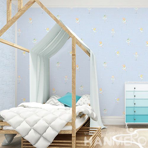HANMERO Non-woven Economical Kids Bedroom Wallpaper Wllcovering with Fresh Design Hot Selling and Excellent Quality