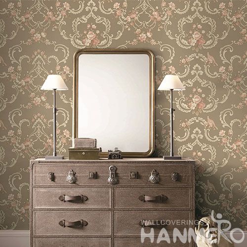 HANMERO Modern Design Removable Wallpaper 1.06M PVC Korea Design Wallcovering for Hotel Office Wall Decor from China