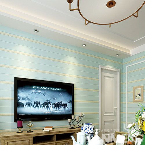 HANMERO New Arrival Foaming Technology 0.53 * 10M Suede Wallpaper Lounge Rooms Decoration Wallcovering Manufacturer
