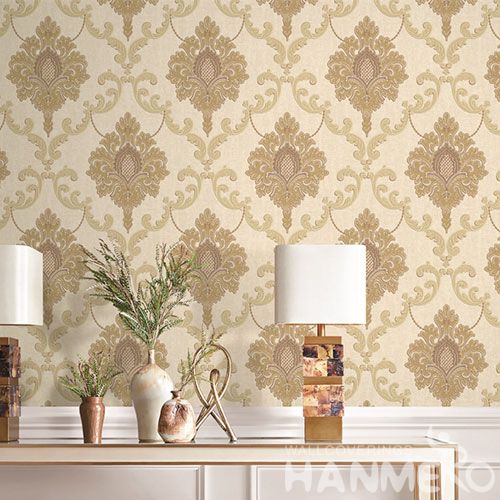 HANMERO Eco-friendly Nature Sense PVC Korea Design Wallpaper in Modern Style for Elegant Home Decoration