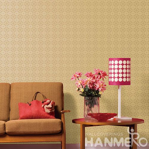 HANMERO Modern Nature Geometric Pattern  Non-woven 0.53 * 10M Wallpaper Kids Bed Room Wallcovering from Chinese Exporter on Sale High Qualitty