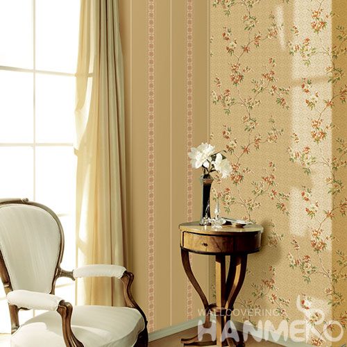 HANMERO Chinese Modern Classic Style Natural Beautiful Flowers Pattern Wallpaper for Home Living Room Wall Decoration at Wholesale Prices