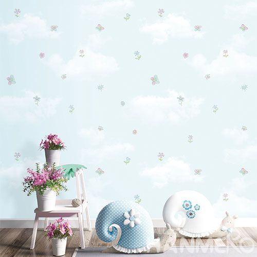 HANMERO Carton Design Chinese 0.53 * 10M Eco-friendly Durable Kids Bedroom Wallpaper Factory Sell Directlly Professional Wallcovering Distributor