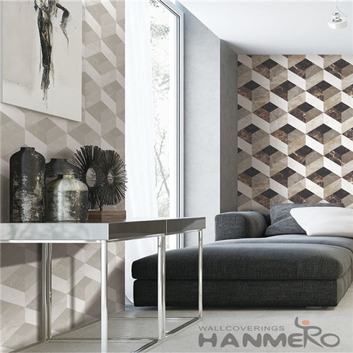 HANMERO Eco-friendly Natural Stone Design PVC Wallpaper 1.06*15.6M/Roll Fashion Living Room Decorating Wallcovering Latest