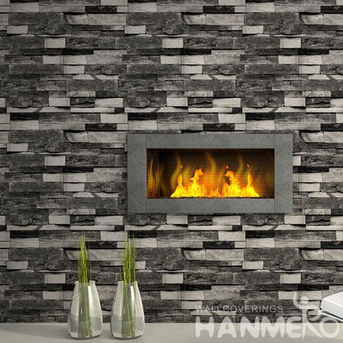 HANMERO Simple Modern 3D Stone PVC Discount Designer Wallpaper 0.53 * 10M Household Decor Wallcovering with Unique Technology from China