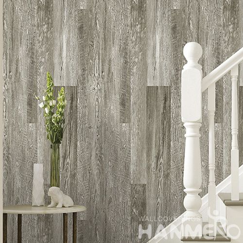 HANMERO Best Selling Wood Designs 0.53 * 10M Non-woven Comfy Interiors Wallpaper Free Samples TV Bachground Wall