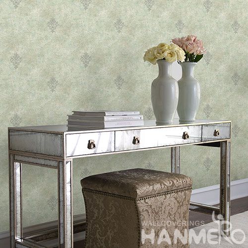 HANMERO Removable Chinese Supplier 0.53 * 10M Non-woven Embroidery Wallpaper Cozy Color for Home Decoration from Chinese Factory