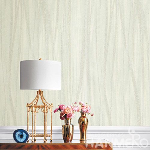 HANMERO Modern European Style Non-woven Wallcovering 0.53 * 10M Factory Sell Directlly Stocklot Wallpaper for Bedroom Wholesale