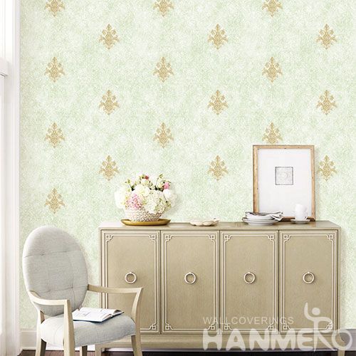 HANMERO Modern European Non-woven Office Wallpaper Designs 0.53 * 10M for Wall Decoration from China Factory Wallcovering Supplier