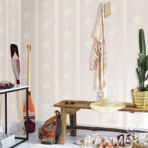 HANMERO Eco-friendly Natural Non-woven Decorative Economic Wallpaper 0.53 * 10M Living Room Decorating Wallcovering Latest