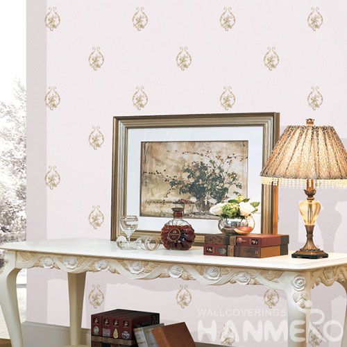 HANMERO Modern Simple Style 0.53 * 10M PVC Living Hall Wallpaper Household Room Decorative Wallcovering Wholesale Prices