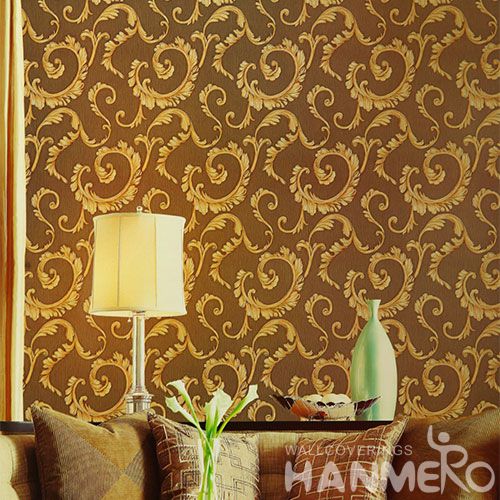 HANMERO Vinyl Living Room PVC Wallpaper 0.53 * 10M / Roll Modern Feture Wallcovering for Lounge Room Wall Decoration