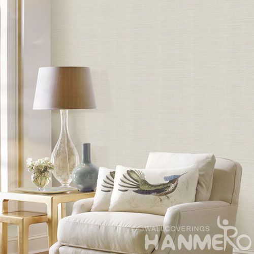 HANMERO New Arrival Embossed Modern Solid PVC Wallpaper Manufacturer Wholesaler For Wall
