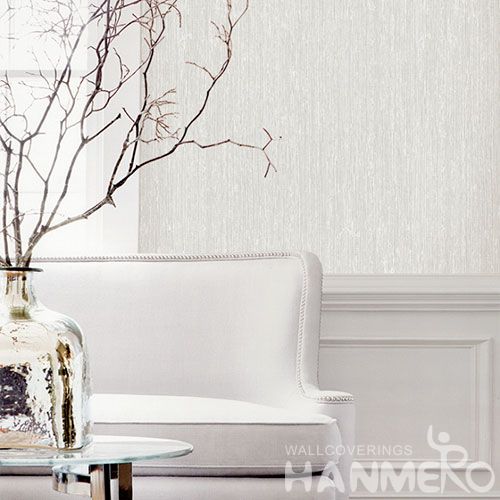 HANMERO New Arrival Embossed Modern Solid PVC Wallpaper Manufacturer Wholesaler For Wall