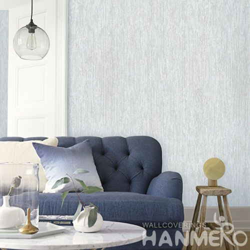 HANMERO New Arrival Embossed Modern Solid PVC Wallpaper Manufacturer Wholesaler For Wall