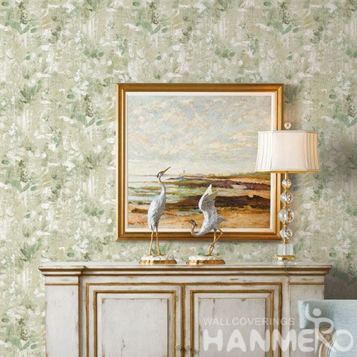 HANMERO New Arrival Embossed Modern Leaf PVC Wallpaper Manufacturer Wholesaler For Wall