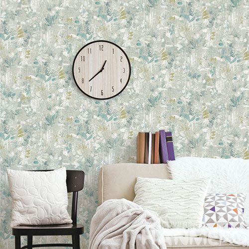 HANMERO New Arrival Embossed Modern Leaf PVC Wallpaper Manufacturer Wholesaler For Wall