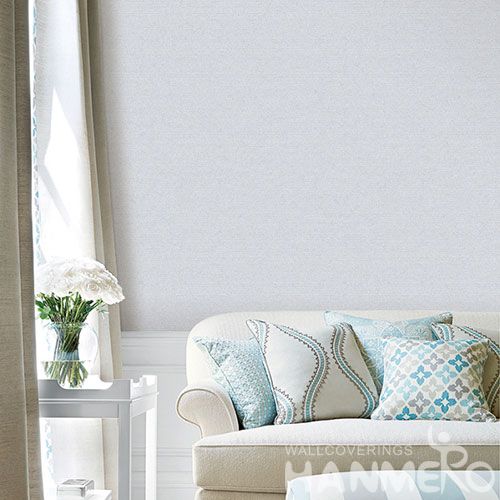 HANMERO New Arrival Embossed Modern Solid PVC Wallpaper Manufacturer Wholesaler For Wall