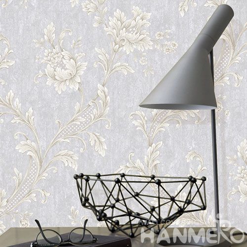 HANMERO New Arrival Embossed Pastoral Floral PVC Wallpaper Manufacturer Wholesaler For Wall