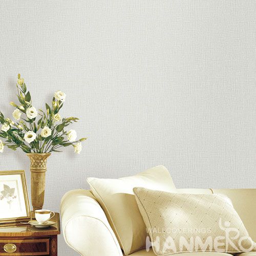 HANMERO New Arrival Embossed Modern Solid PVC Wallpaper Manufacturer Wholesaler For Wall