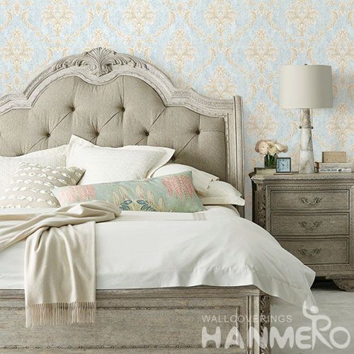 HANMERO New Arrival Embossed European Damask PVC Wallpaper Manufacturer Wholesaler For Wall