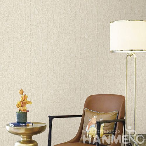 HANMERO Eco-friendly Strippable Home Decoration Wallcovering Simple Pattern  PVC Deep Embossed Wallpaper Wholesale Price Exported