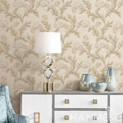 HANMERO Chinese Eco-friendly Durable Kitchen Bathroom PVC Wallpaper Factory Sell Directlly from Professional Wallcovering Distributor