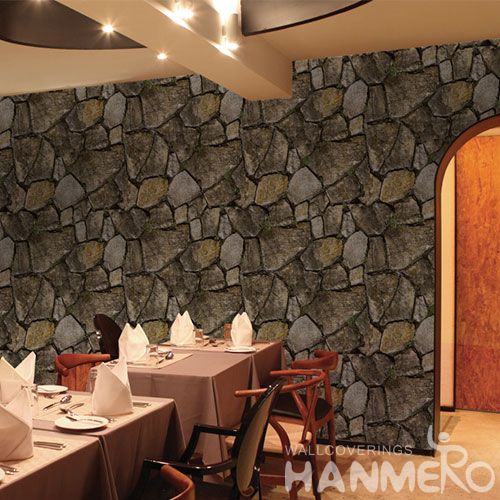 HANMERO Buy Economical Affordable Decorative Home Interior Wallpaper 0.53 * 10M PVC Wall Art 3D Wallcovering Chinese