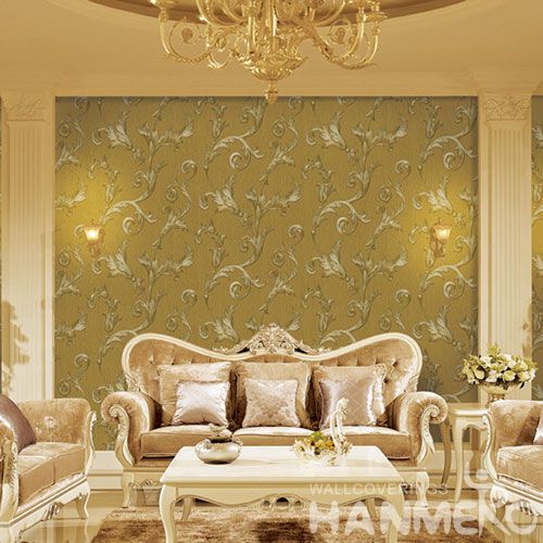 HANMERO Economical Fashion PVC 0.53 * 10M Wallpaper in Modern Classic Style on Sale from Chinese Factory Favorable Prices