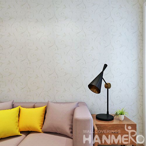 HANMERO Free Samples Offered Modern Design 0.53 * 10M PVC Wallpaper Fresh Hot Selling Wallcovering
