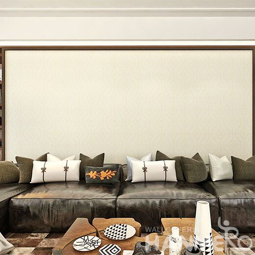 HANMERO Eco-friendly Natural PVC Wallpaper 0.53 * 10M Germetric Pattern Living Room Decorating Wallcovering Latest