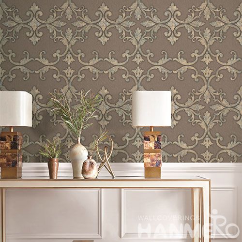 HANMERO 1.06M PVC Korea Design Wallcovering Factory from China Restaurant Kitchen Wall Decor Natural Wallpaper Exporter 