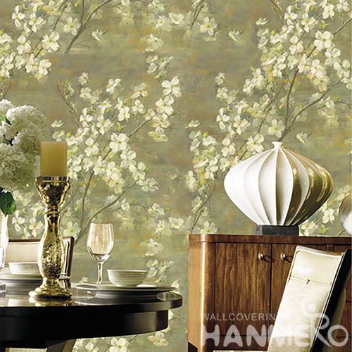 HANMERO CE certificate Removable Best Wallpaper Company Non-woven 0.53*10M Nightclub Saloon Decoration Wallcovering Professional Manufacture