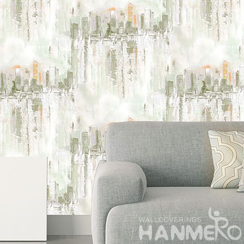 HANMERO Chinese Newest Fancy Wallcovering Non-woven 0.53 * 10M Retail Wallpaper Store for Hotel Study Room Wall Decor Best Selling