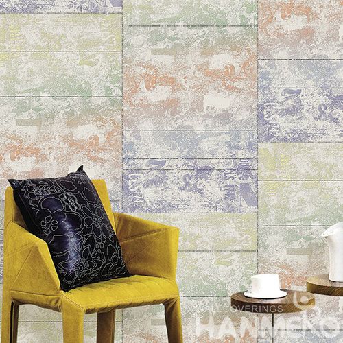 HANMERO Non-woven Modern Removable Wallcovering 0.53 * 10M Factory Sell Directlly Wallpaper for Bedroom in Stock Wholesale Prices