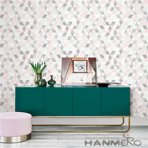 HANMERO Non-woven Cheap Geometric Technology Church Classic 0.53*10M home wallpaper decor