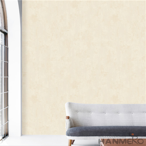 HANMERO Standard PVC Floral Flocking European Household 0.53*10M in store wallpaper
