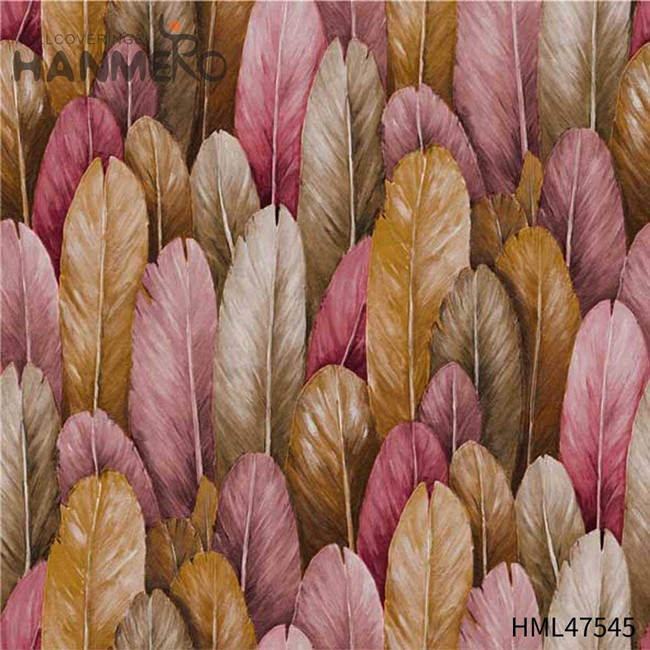 HANMERO PVC Professional Flowers Technology Modern Study Room 0.53M home wallpaper