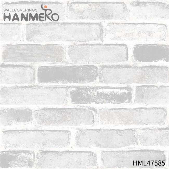 HANMERO Modern Study Room 0.53M wall covering Professional PVC Flowers Technology