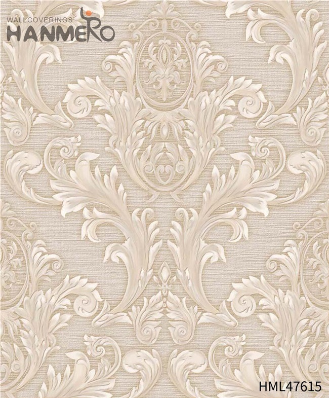 HANMERO wallpaper cheap Professional Flowers Technology Modern Study Room 0.53M PVC