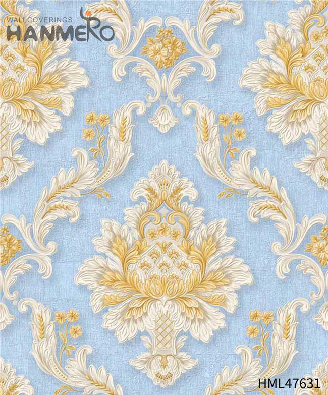 HANMERO unique wallpaper for home Professional Flowers Technology Modern Study Room 0.53M PVC