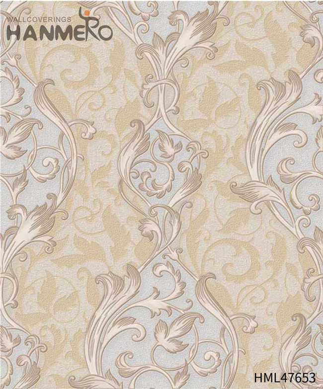 HANMERO wallpaper wall coverings Professional Flowers Technology Modern Study Room 0.53M PVC