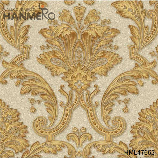 HANMERO wallpaper for walls for sale Professional Flowers Technology Modern Study Room 0.53M PVC