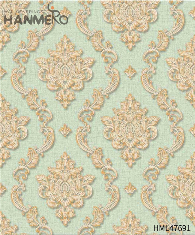 HANMERO retro wallpaper Professional Flowers Technology Modern Study Room 0.53M PVC