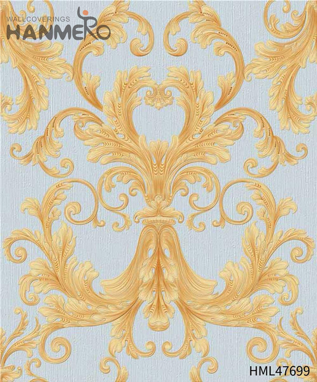 HANMERO local wallpaper stores Professional Flowers Technology Modern Study Room 0.53M PVC