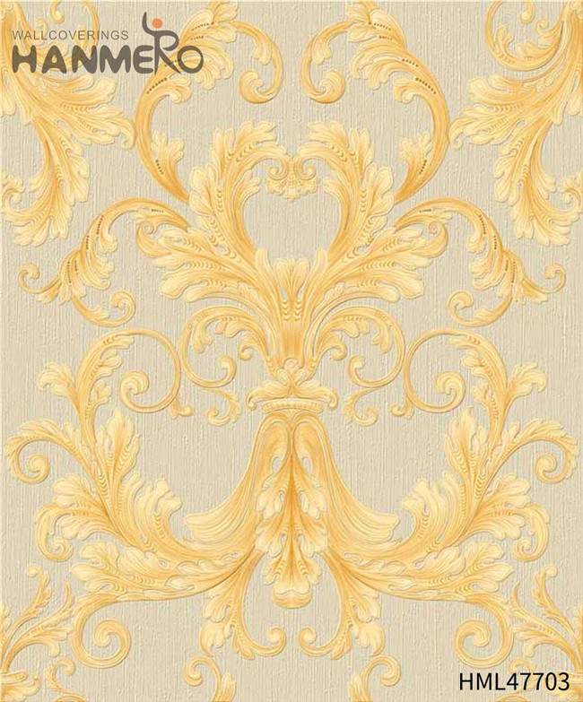 HANMERO design wallpaper for walls Professional Flowers Technology Modern Study Room 0.53M PVC