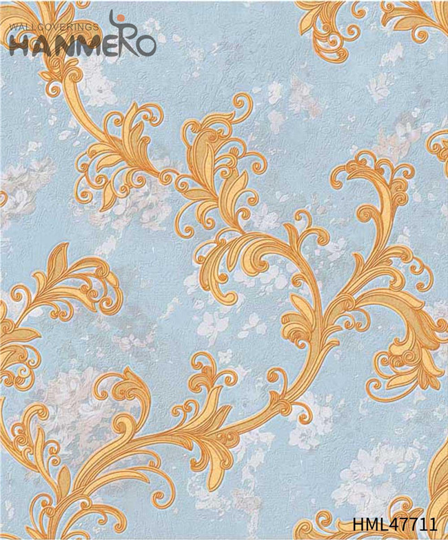 HANMERO wallpaper supplies online Professional Flowers Technology Modern Study Room 0.53M PVC